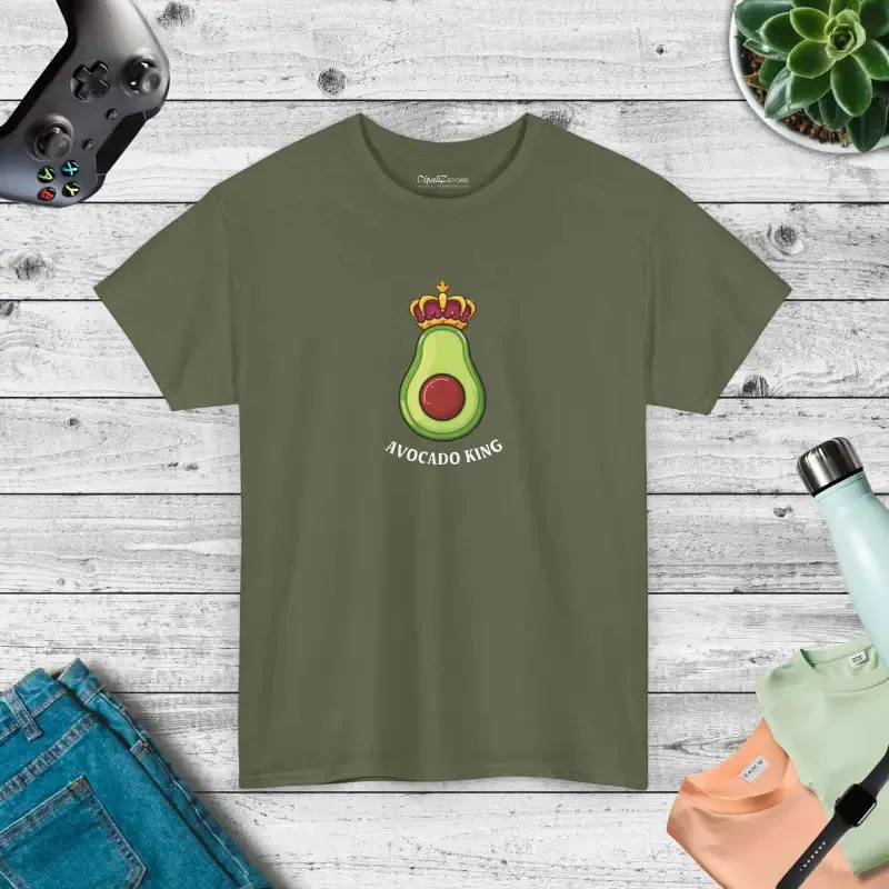 Iconic Avocado King Heavyweight Tee Extravaganza