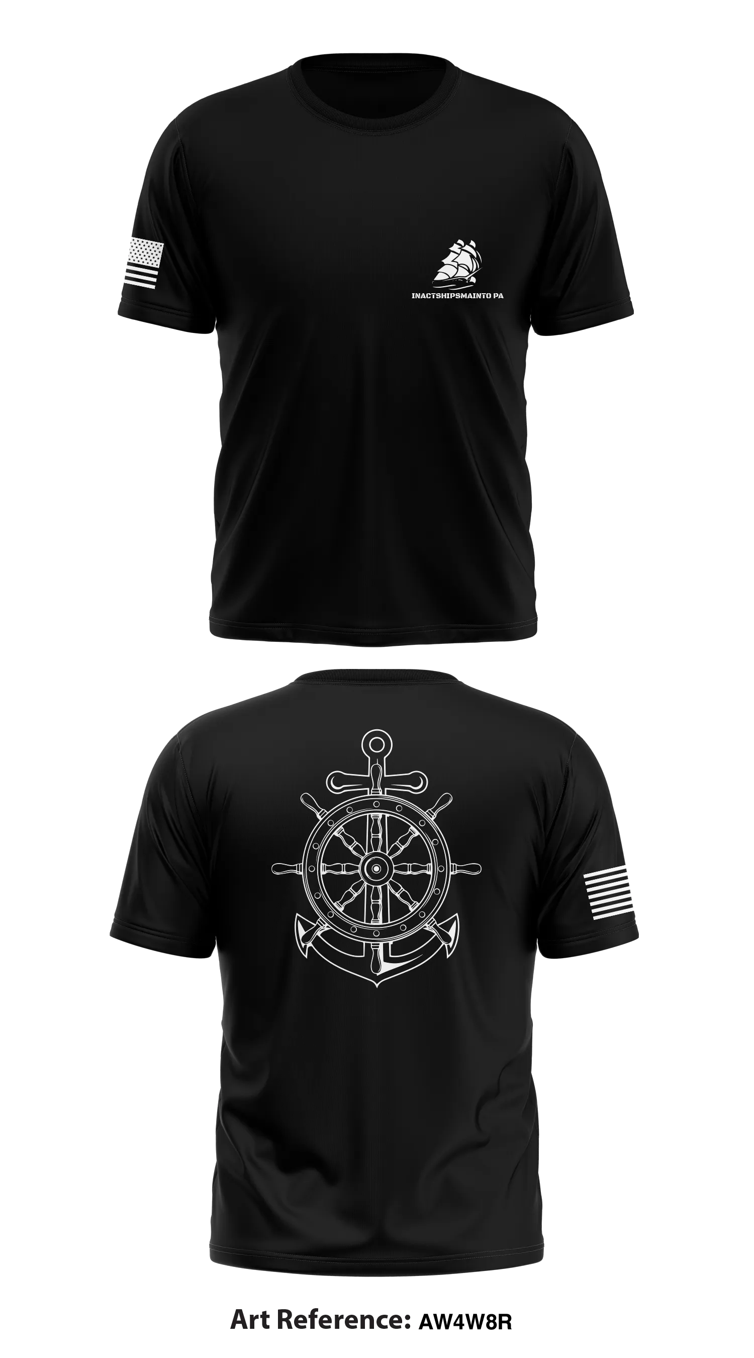 INACTSHIPSMAINTO PA Store 1 Core Men's SS Performance Tee - Aw4w8r
