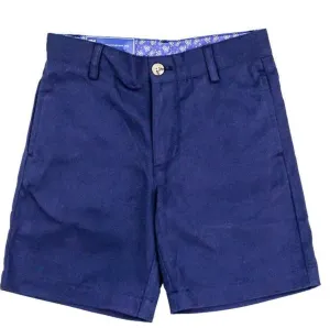 J. Bailey Navy Twill Shorts