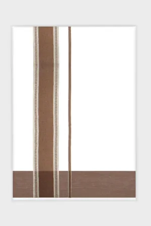 Julian Yadav - Wood Brown Smooth Cotton Double Layered Dhoti With Fancy Borders | Uathayam