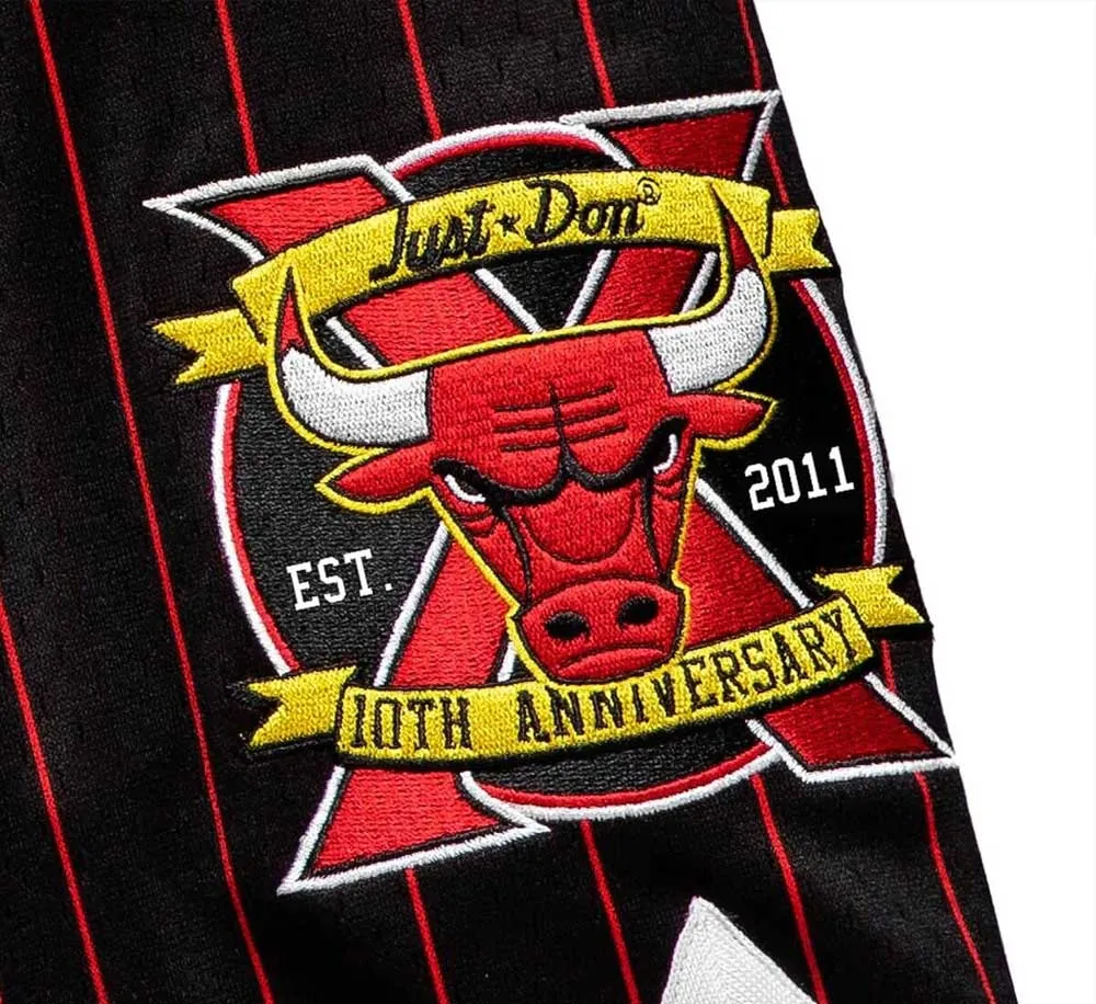 JUST DON 10TH ANNIVERSARY SHORTS CHICAGO BULLS 1996