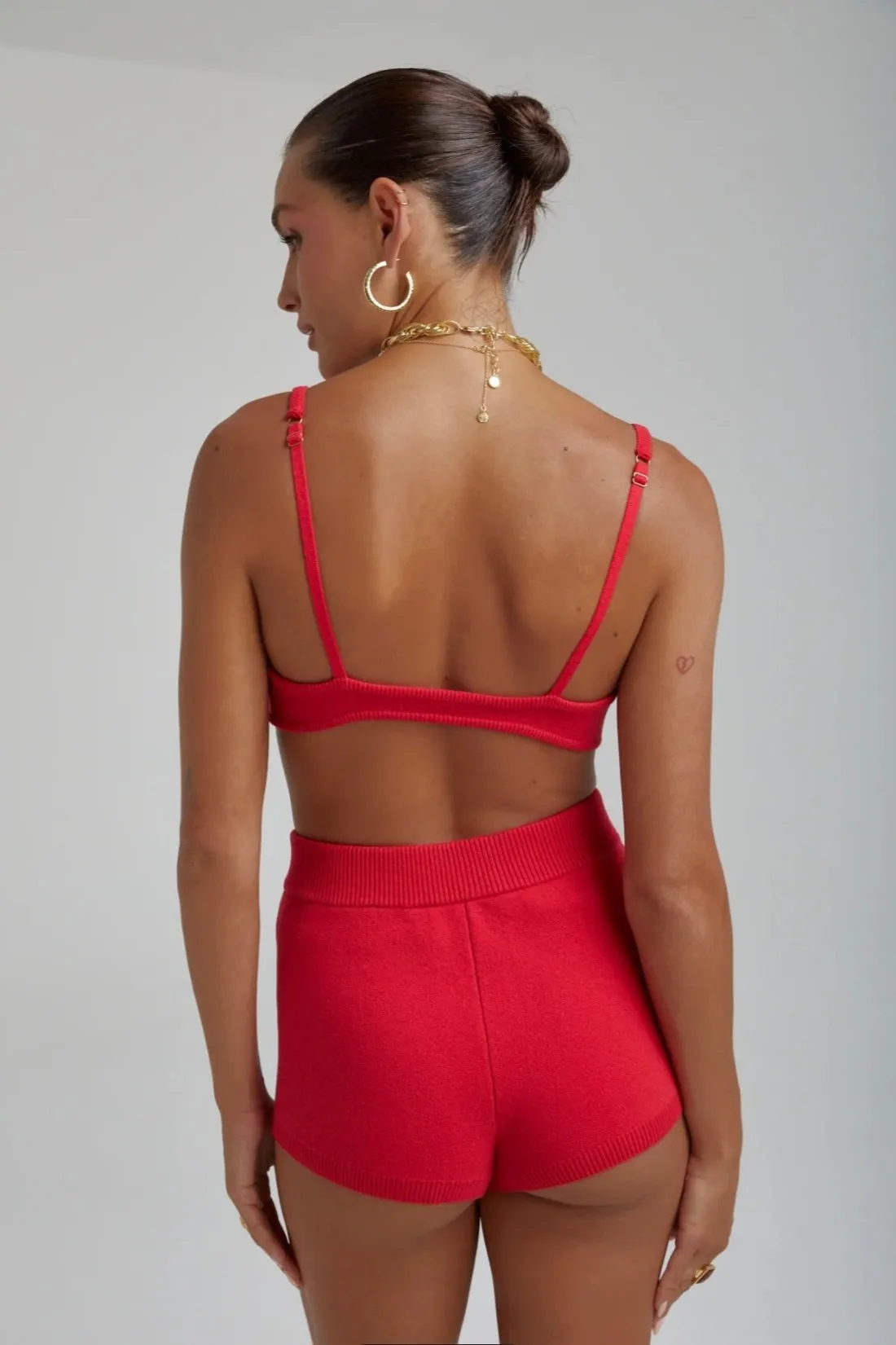 Knit Short Cherry