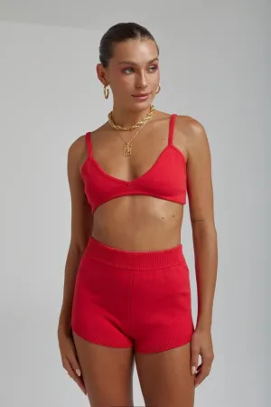 Knit Short Cherry