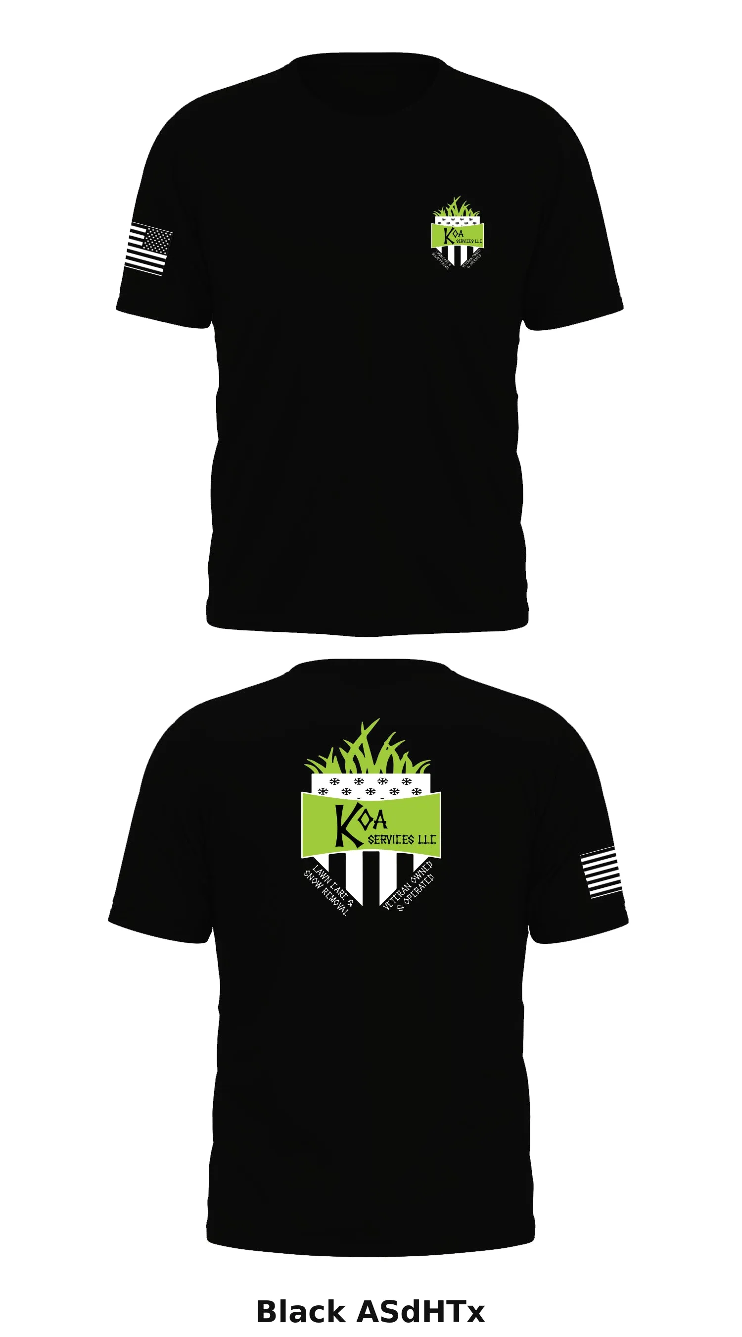 Koa Services Store 1 Core Men's SS Performance Tee - ASdHTx