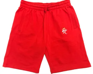 KR Red Fleece Shorts
