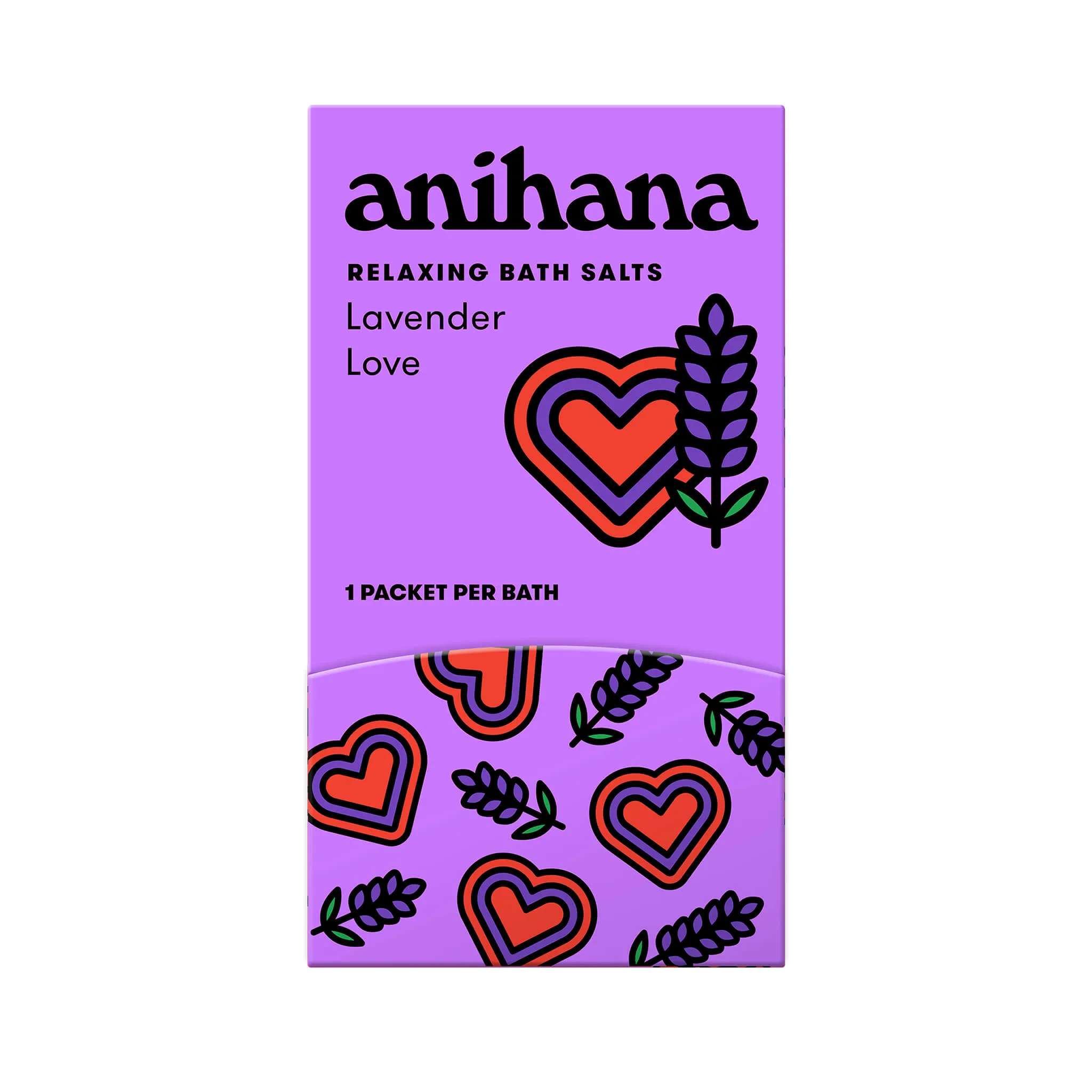 Lavender Love Relaxing Bath Salts 15-Pack