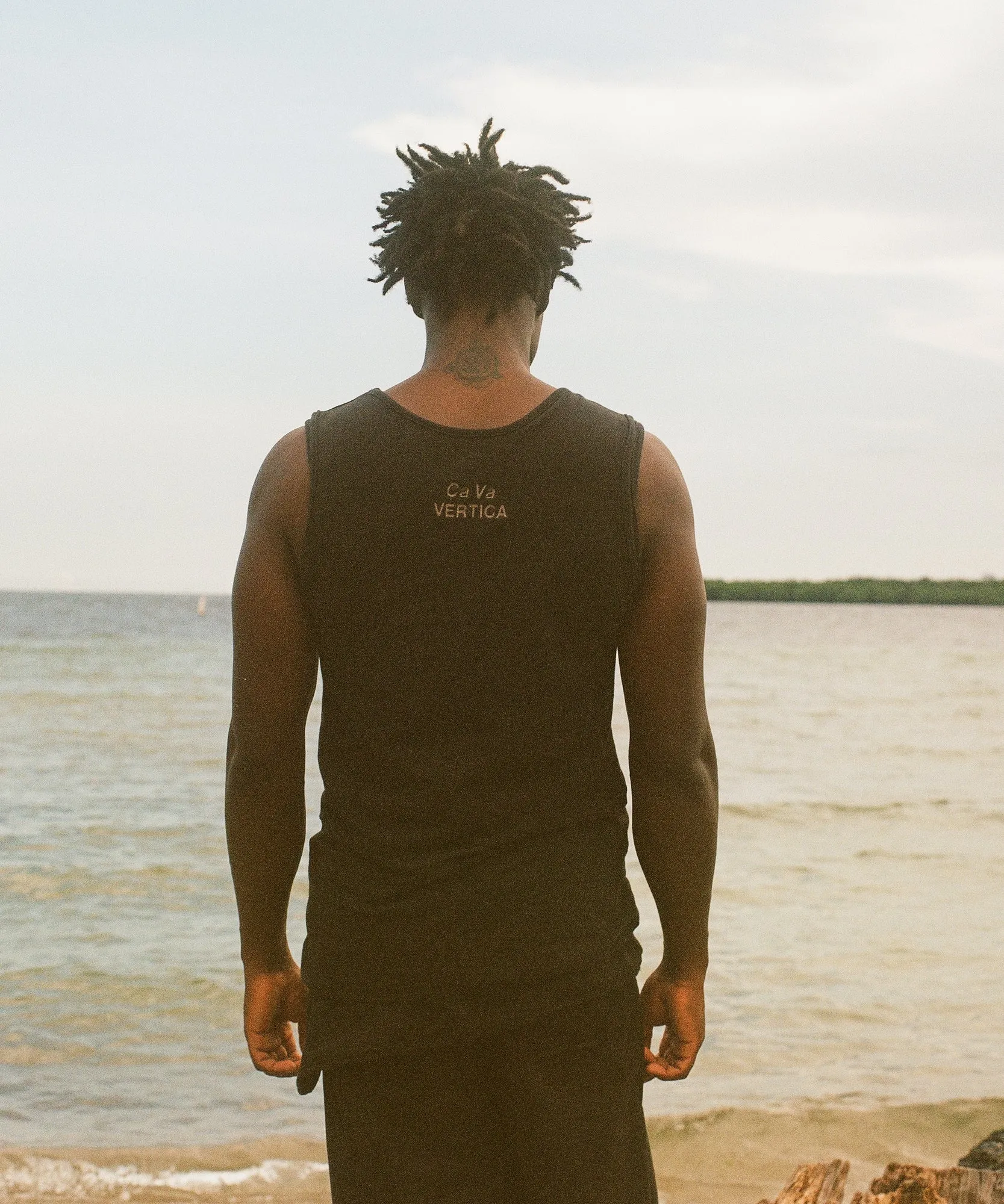 LAYERED TANK, BLACK