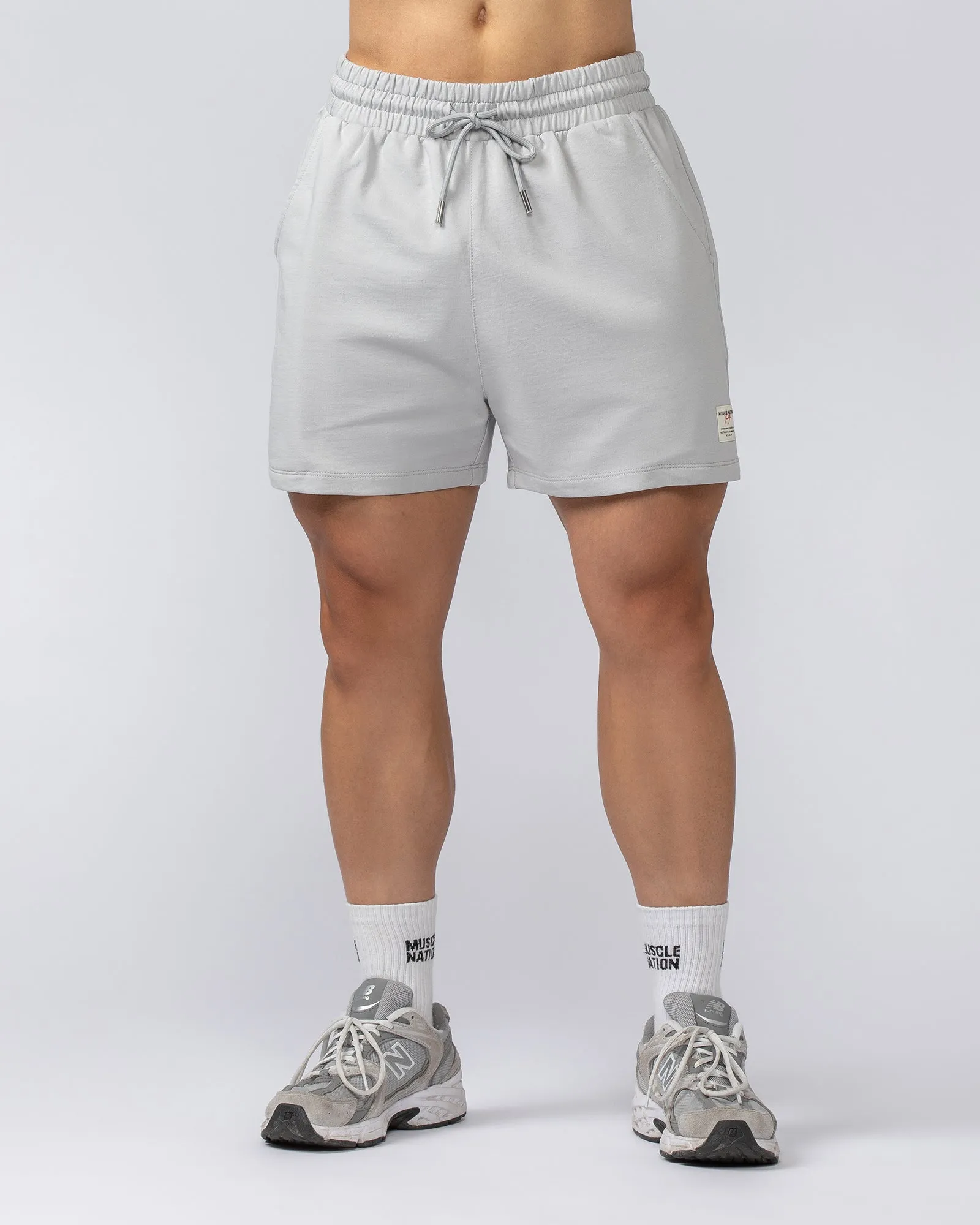 Lee Lem Loopback Shorts -  Ice Grey