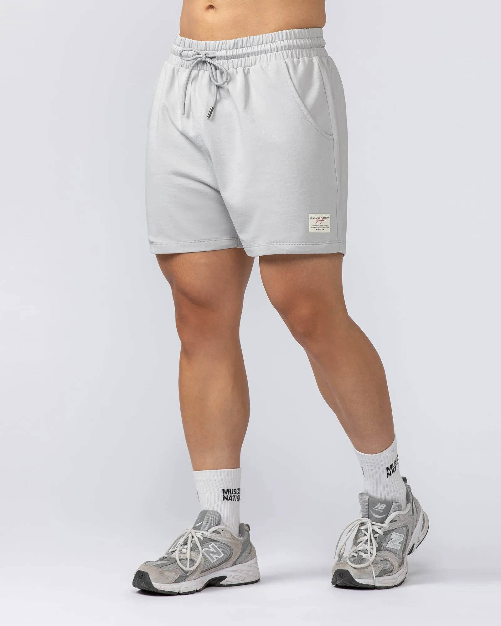 Lee Lem Loopback Shorts -  Ice Grey