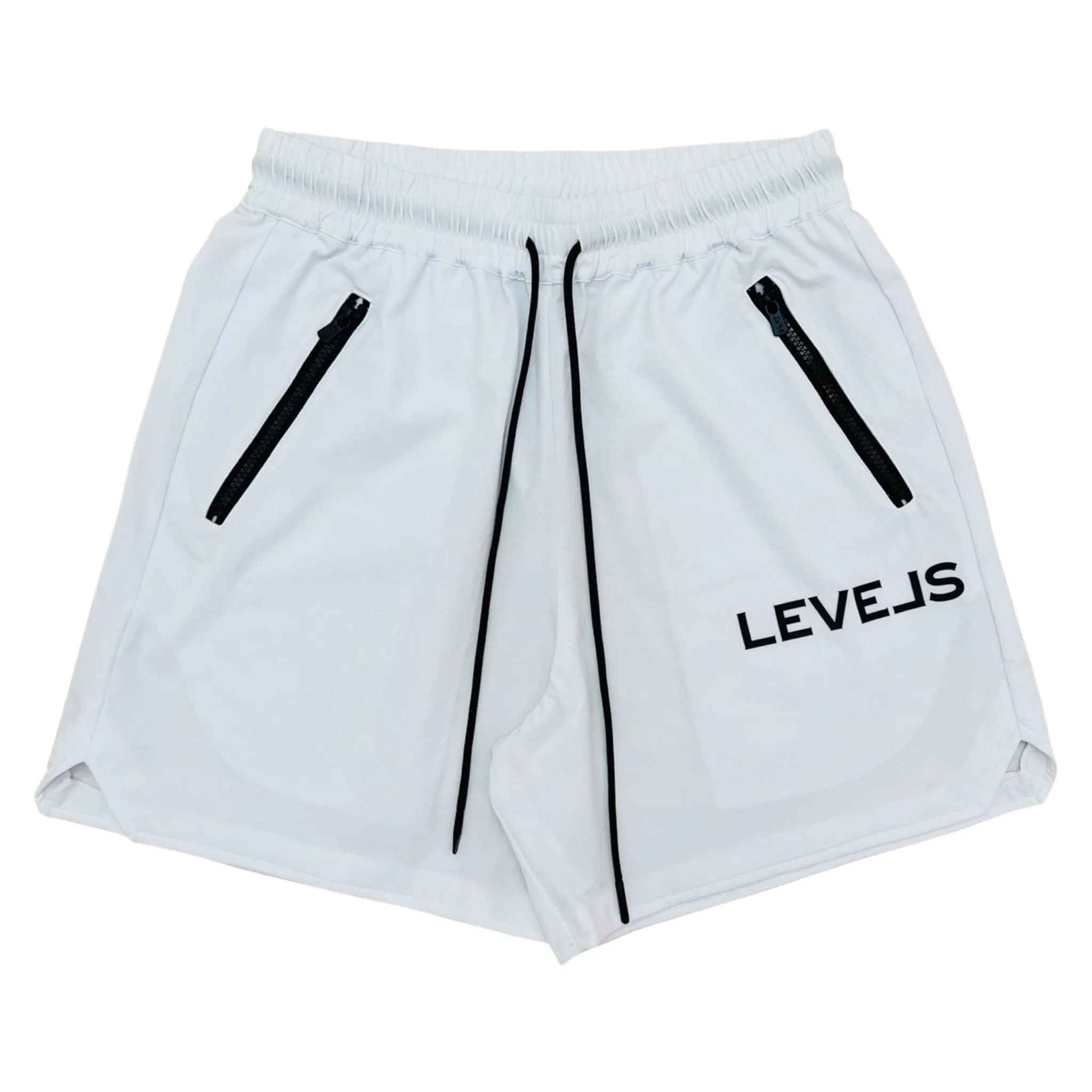 LEVELS FLEX SHORTS | WHITE