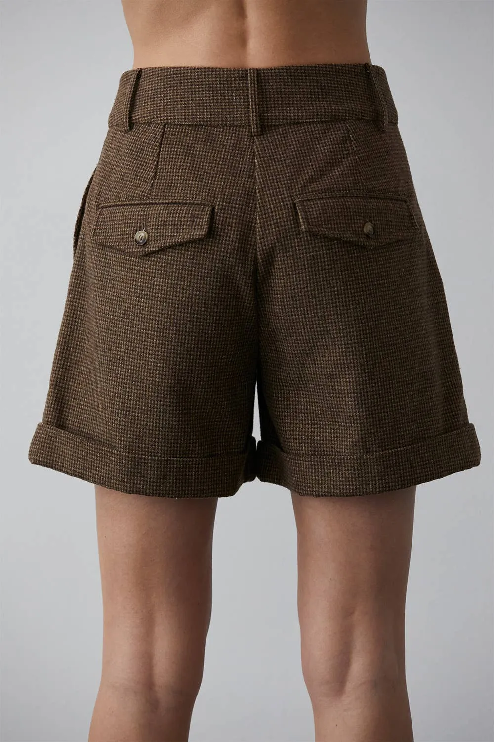 Lexie Houndstooth Shorts