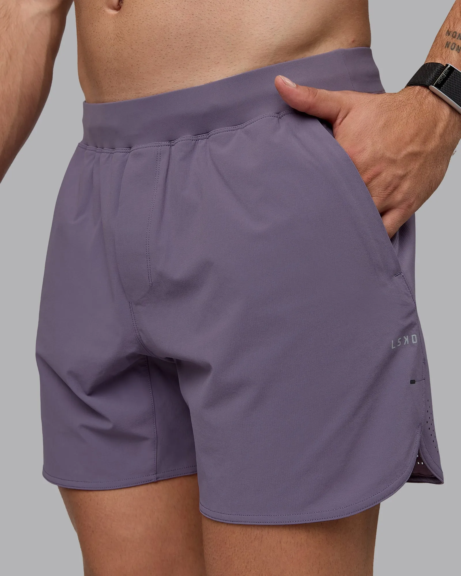 Lift 6" Short - Purple Sage