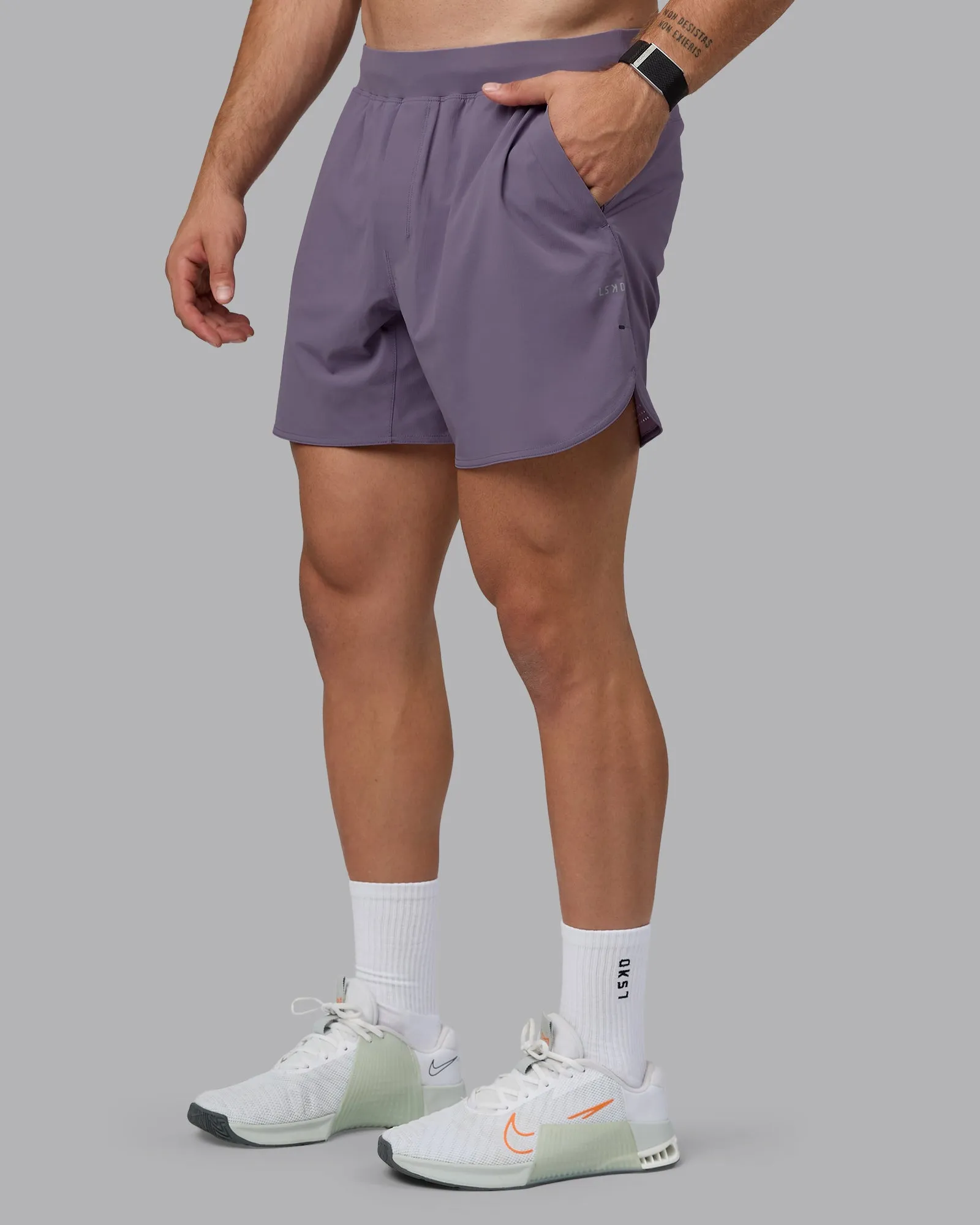 Lift 6" Short - Purple Sage