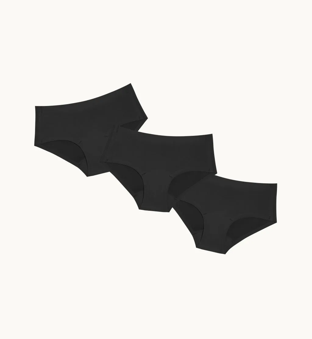 Light Leakproof No-Show Underwear Boyshort 3-Pack (Kit Item)