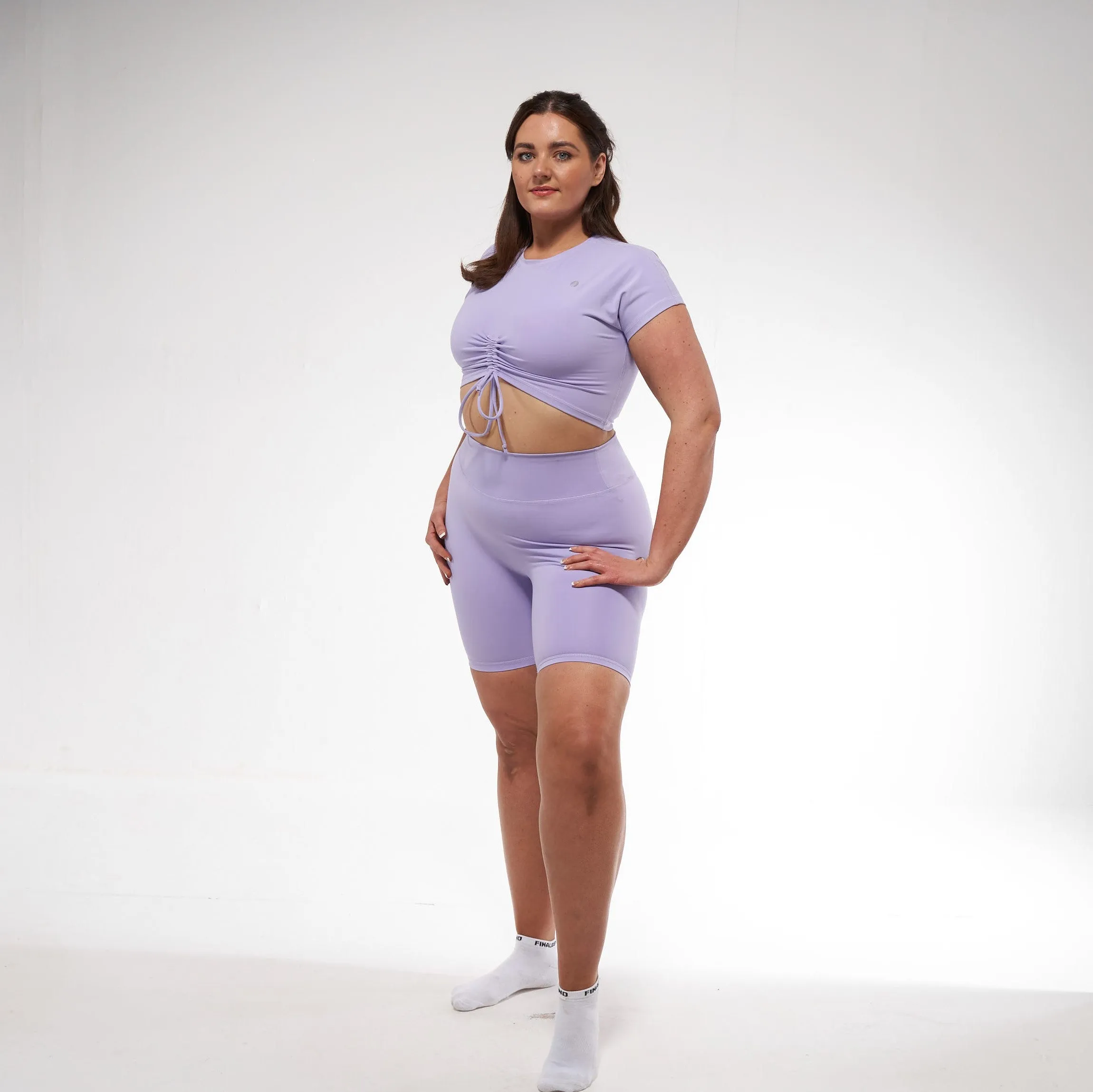 Lilac Biker Shorts
