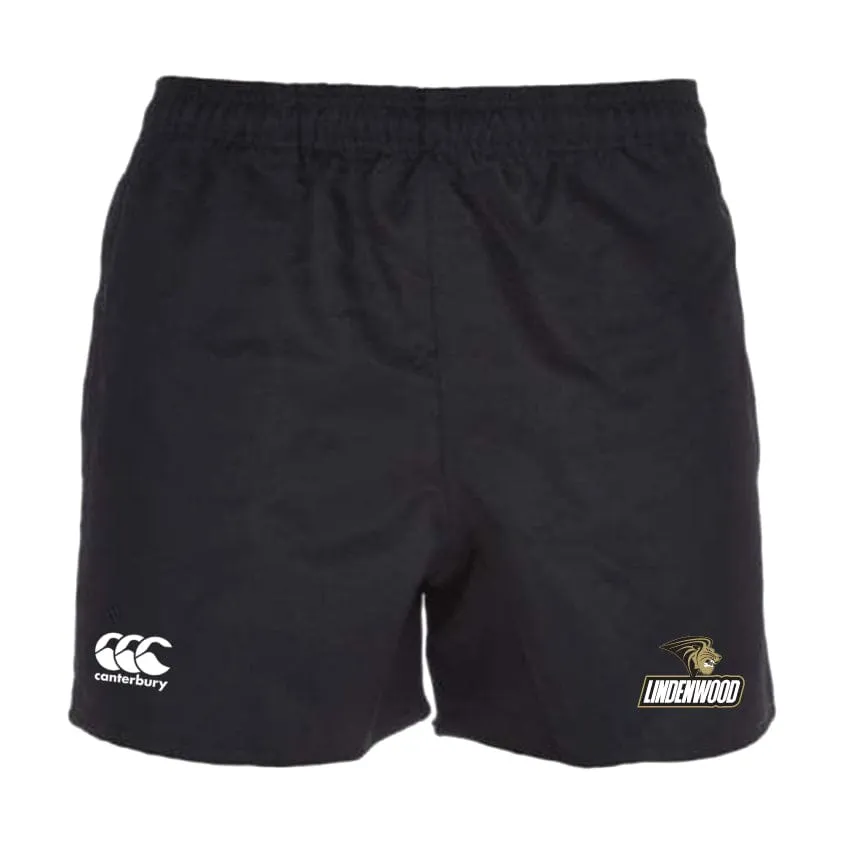Lindenwood University Rugby Professional Polyester Rugby Short by Canterbury