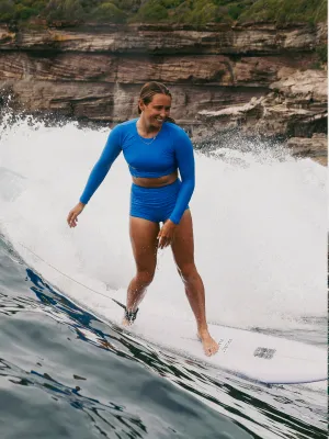 Long Sleeve Ocean Rash Vest | Ice