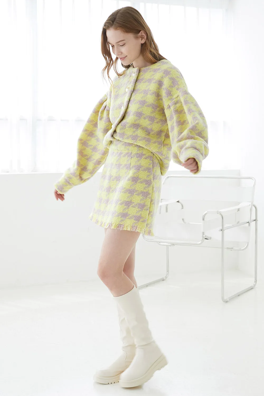 Lori Houndstooth 2 Piece Set
