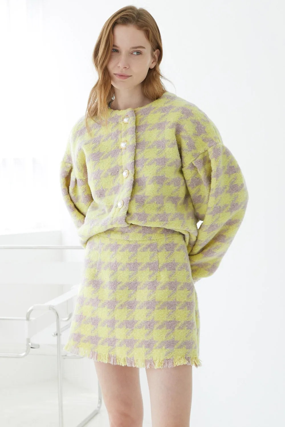 Lori Houndstooth 2 Piece Set