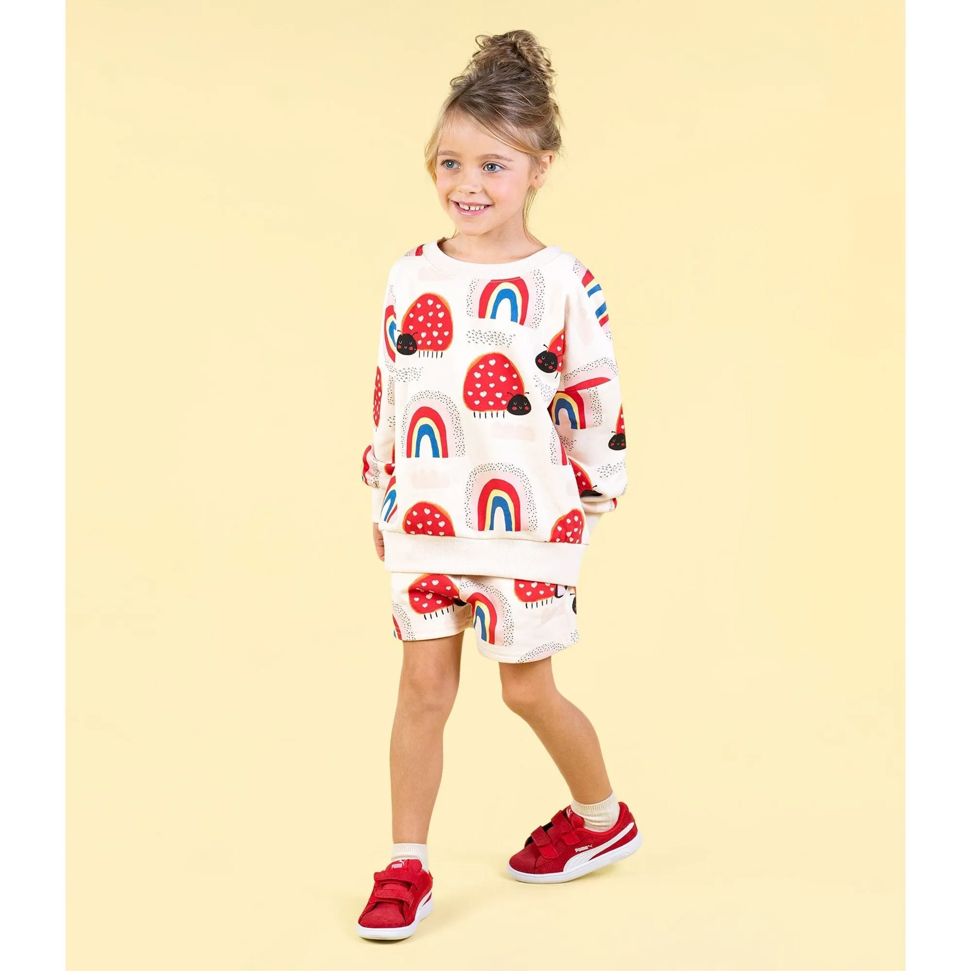 Love Bug Rainbow Shorts