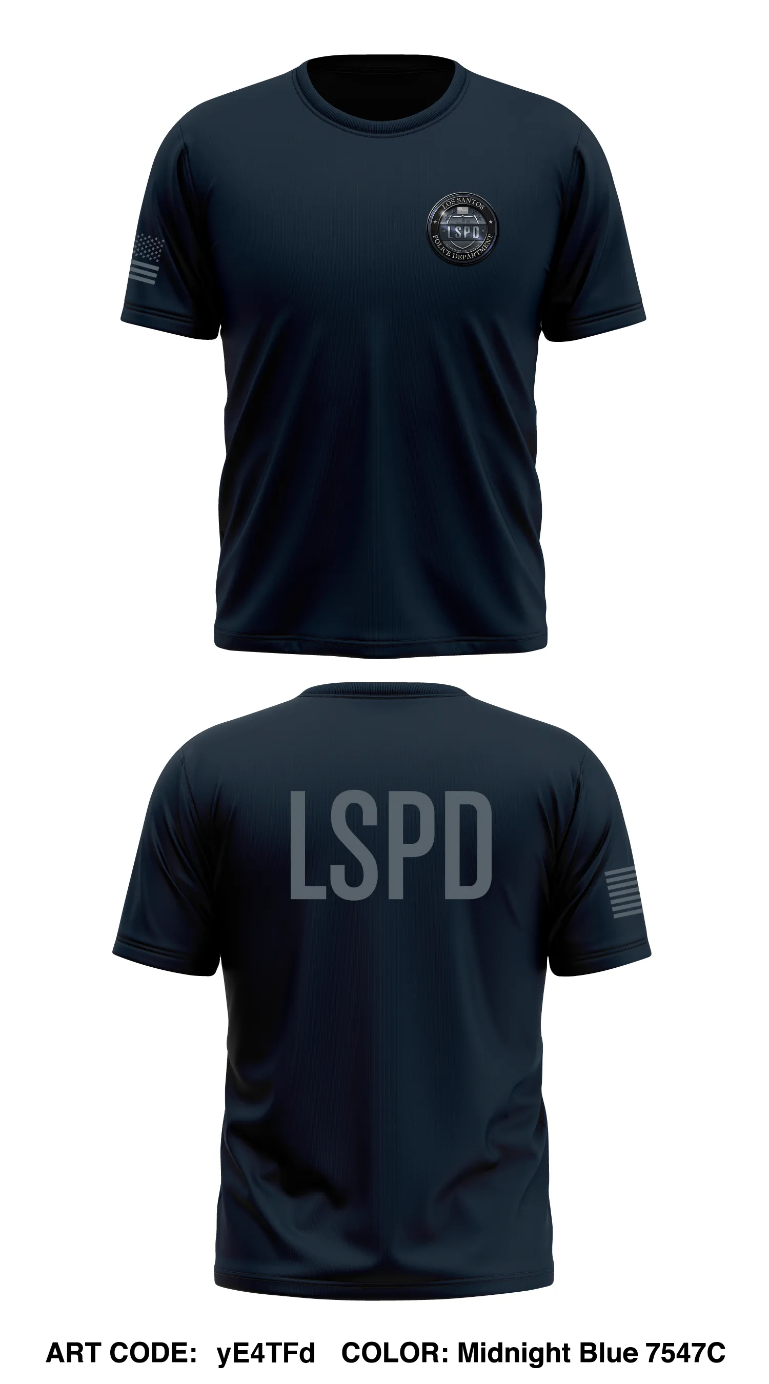 LSPD Store 1 Core Men's SS Performance Tee - yE4TFd