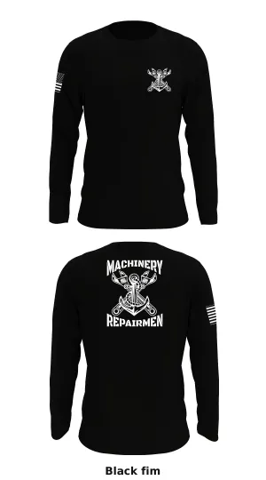 Machinery Repairmen Store 1 Core Men's LS Performance Tee - fim