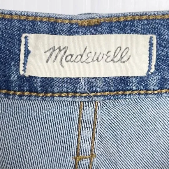 Madewell High-Rise Denim Shorts in GlenoaksWash: Cutoff Edition 26