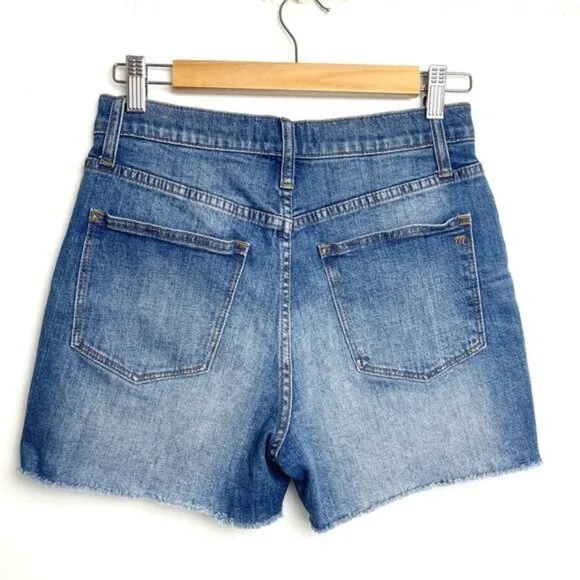 Madewell High-Rise Denim Shorts in GlenoaksWash: Cutoff Edition 26