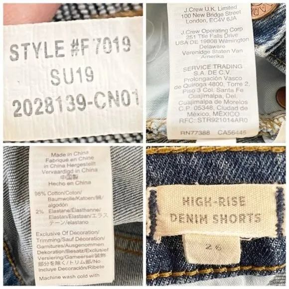 Madewell High-Rise Denim Shorts in GlenoaksWash: Cutoff Edition 26