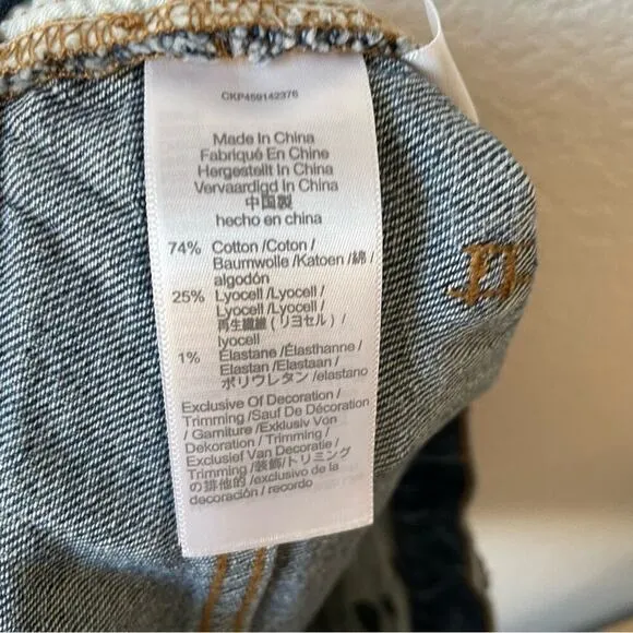 Madewell The Perfect Jean Short Burnett