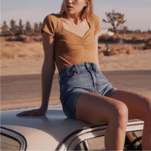 Madewell The Perfect Jean Short Burnett