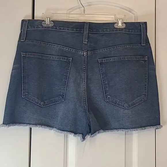 Madewell The Perfect Jean Shorts in Ellacott Wash Size 32