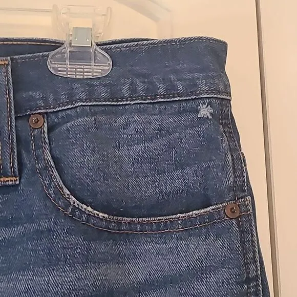 Madewell The Perfect Jean Shorts in Ellacott Wash Size 32