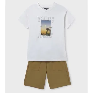 Mayoral Older Boys Shorts Set 6679