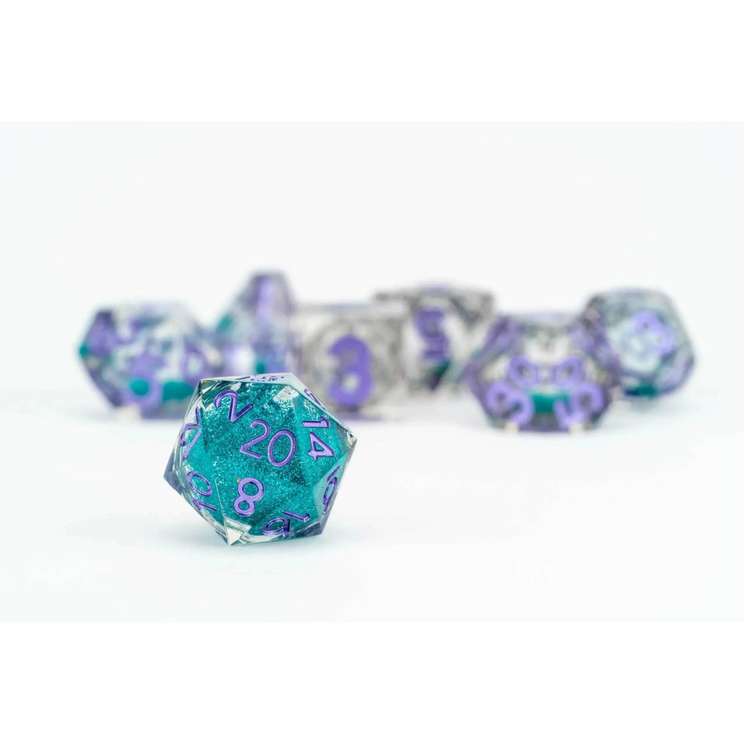 MDG Elixir Liquid Core Dice: Disco Vibes (Single d20)