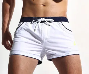 Men's Board Shorts Quick Dry Maillot De Bain Fitness Beach Men's Board Shorts Bermuda Fashion Lining Liner Sea Shorts