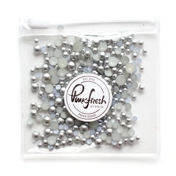 Metallic Pearls - Matte Silver