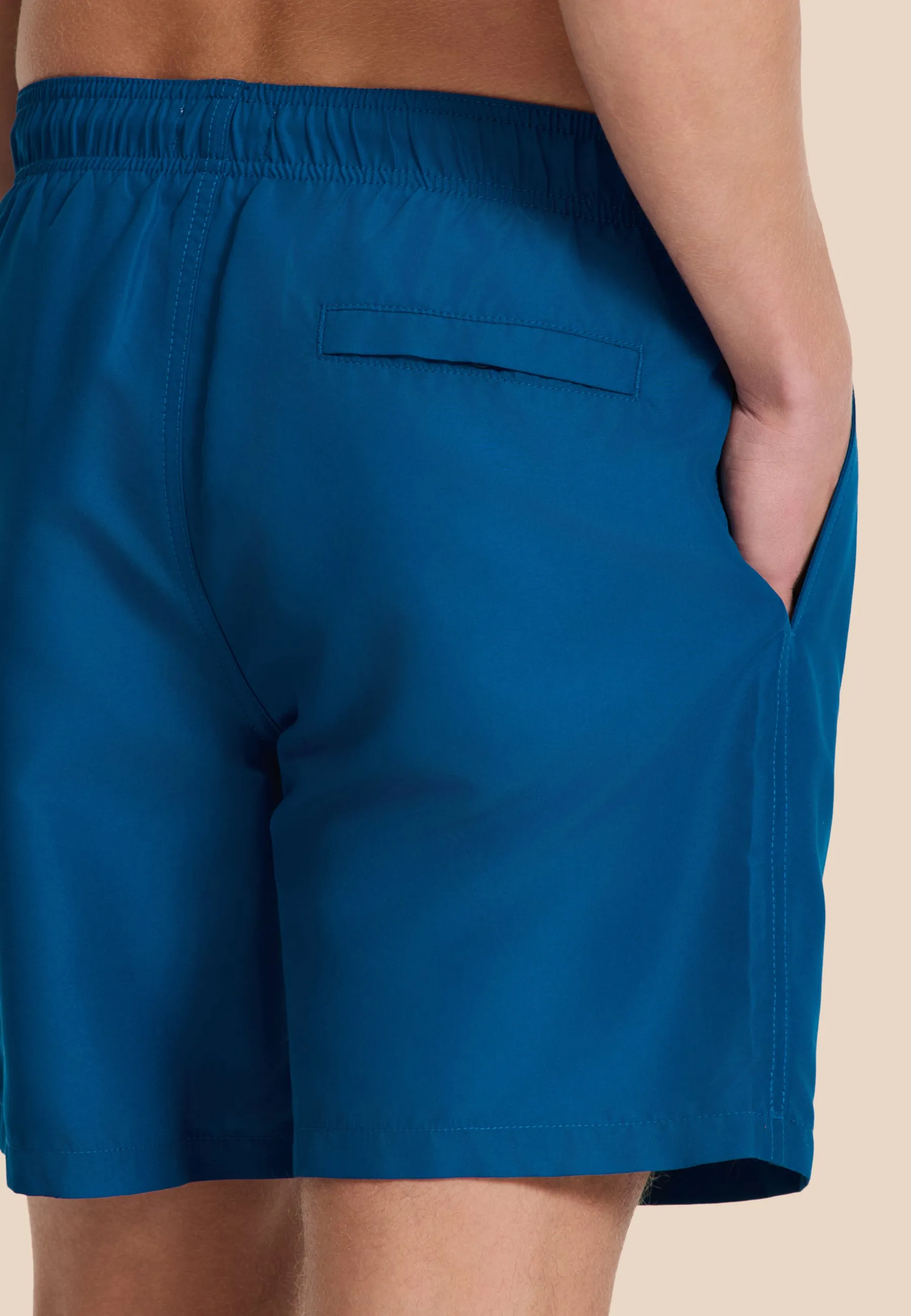 MIKE swim shorts solid | blue ocean