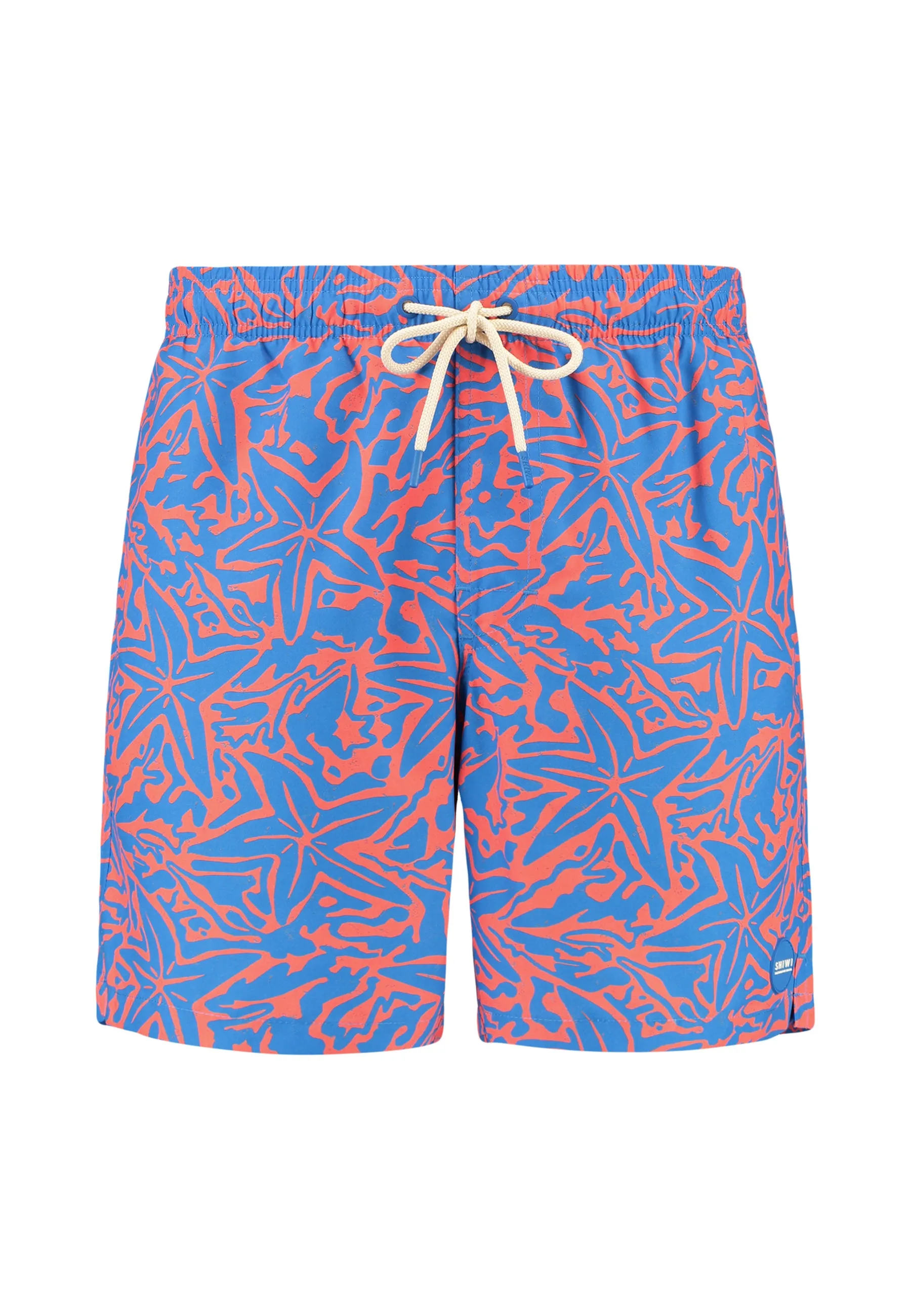 MIKE swim shorts starfish | blue azure