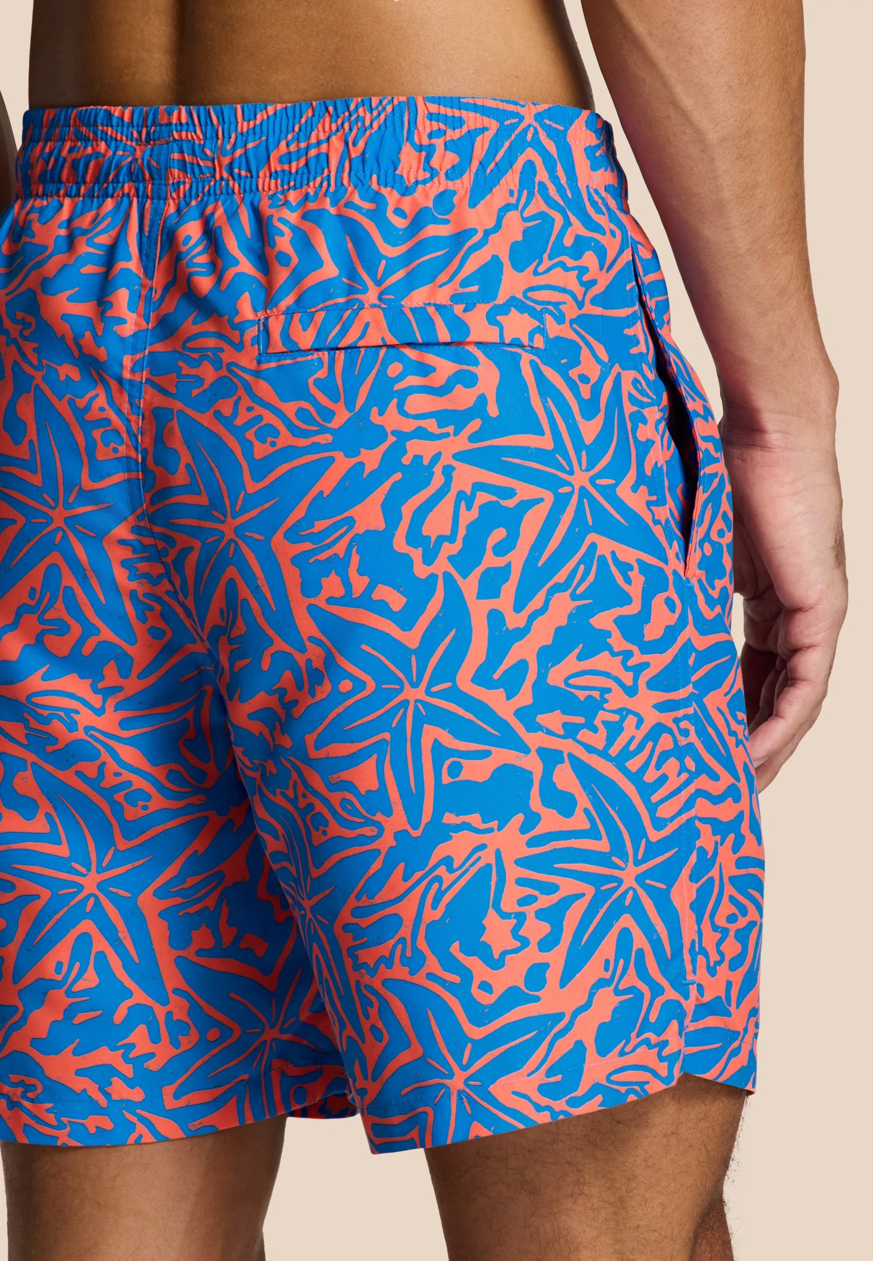 MIKE swim shorts starfish | blue azure
