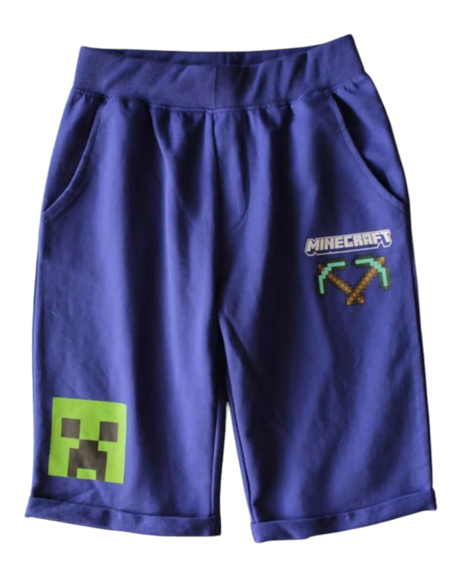 Minecraft Patterned Boys' Shorts