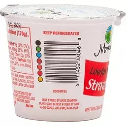 Morning Fresh Light Non Fat Yogurt Strawberry 6oz