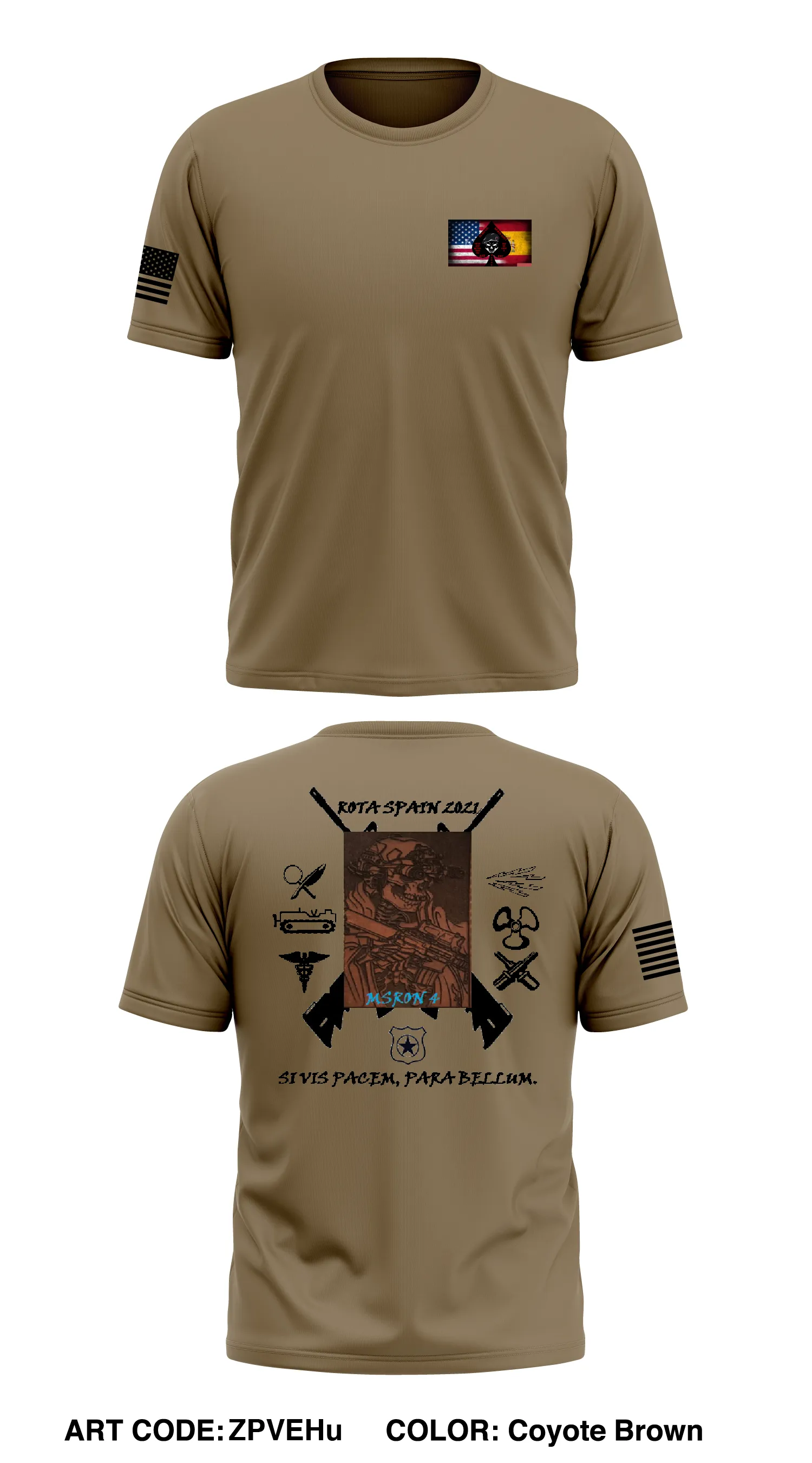 MSRON 4 Store 1 Core Men's SS Performance Tee - ZPVEHu