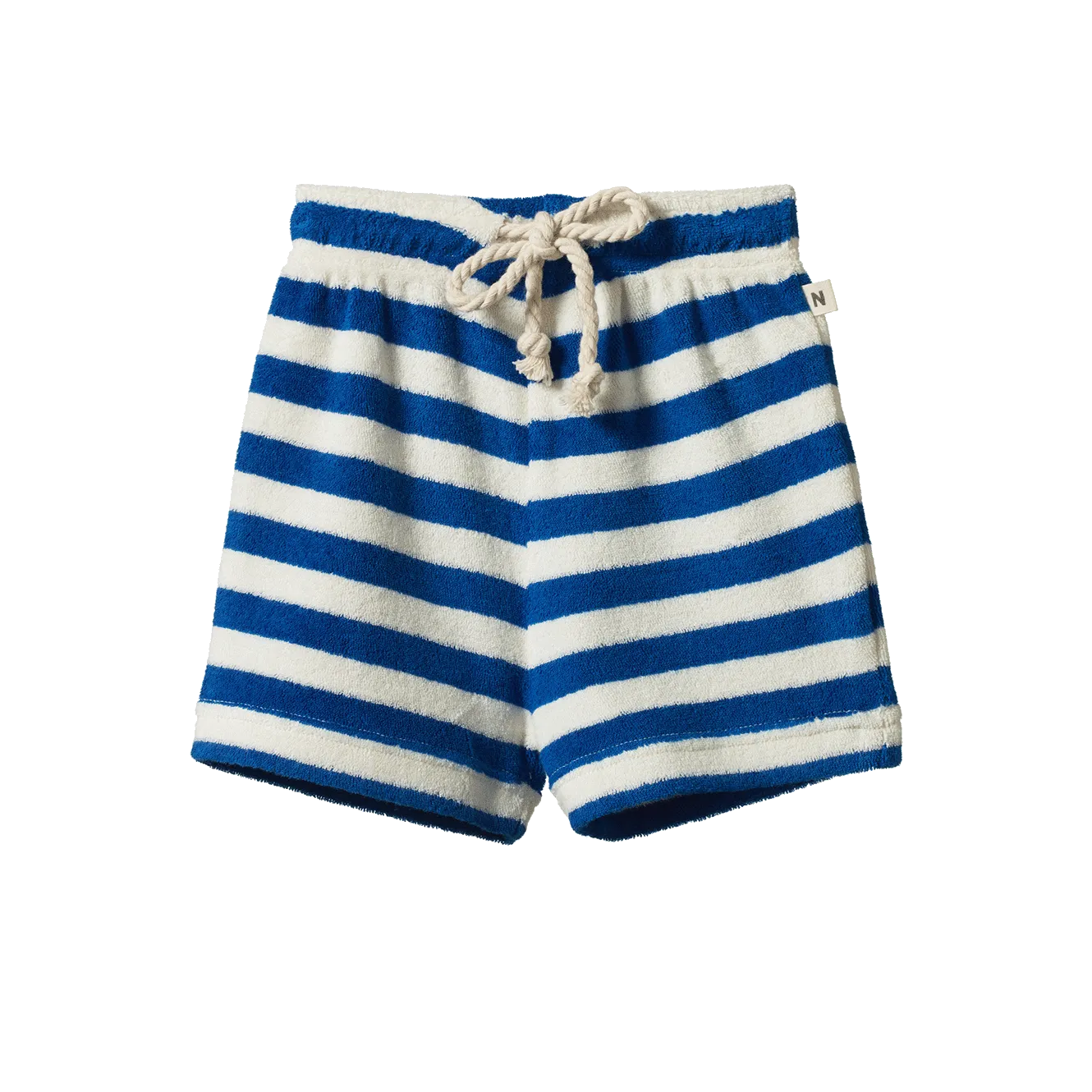 NATURE BABY AUBREY SHORTS MARINER STRIPE