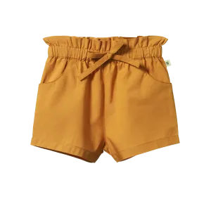 NATURE BABY ORCHARD SHORTS-STRAW