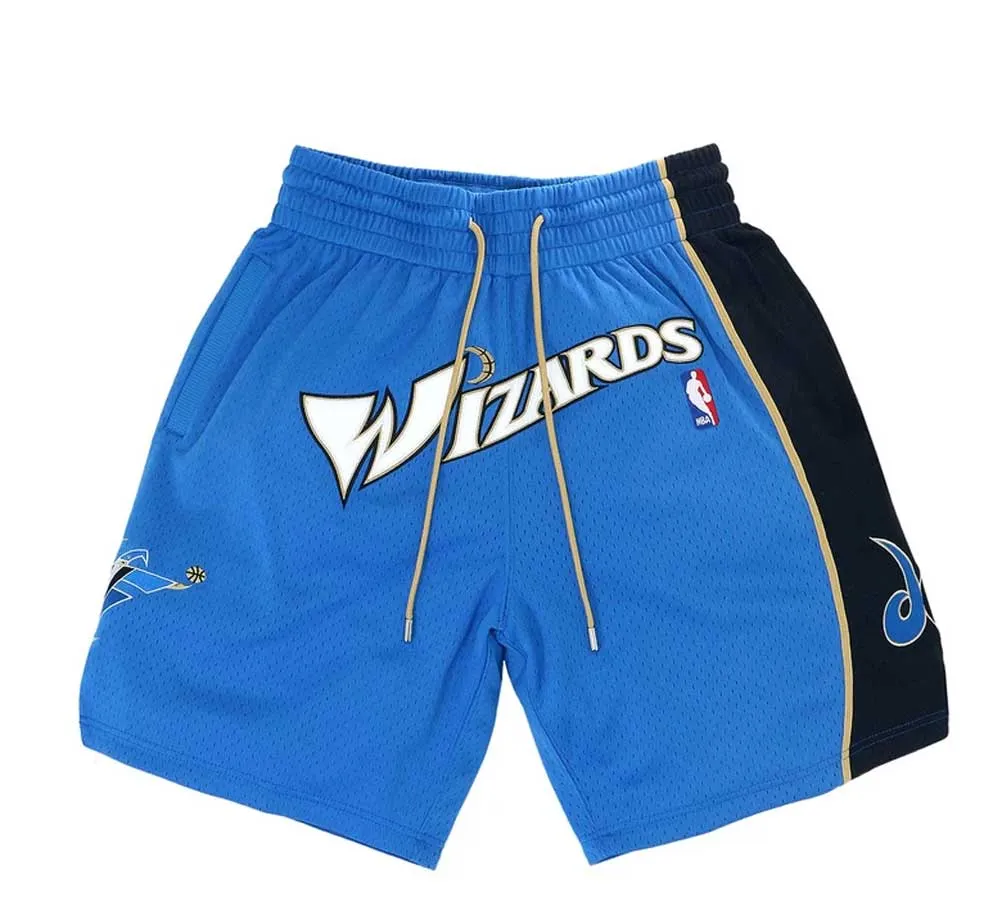 NBA JUST DON BEGINNING & END SHORT WIZARDS 2002