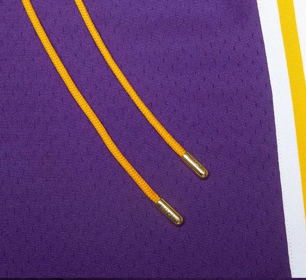 NBA JUST DON ROAD LAKERS SHORTS