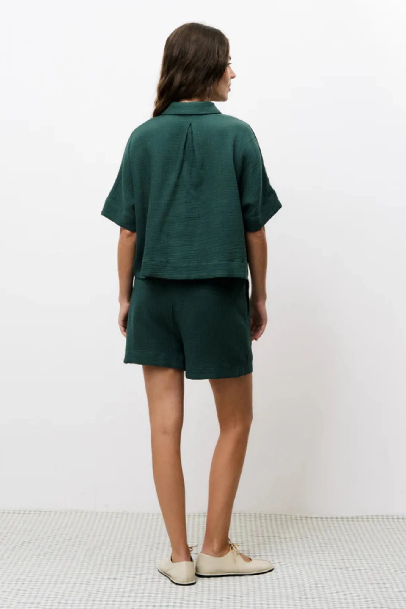 NERLINE SHORT - VERT MOUSSE