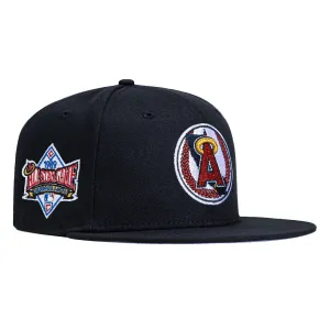 New Era 59Fifty Los Angeles Angels 1989 All Star Game Patch Logo Hat - Navy