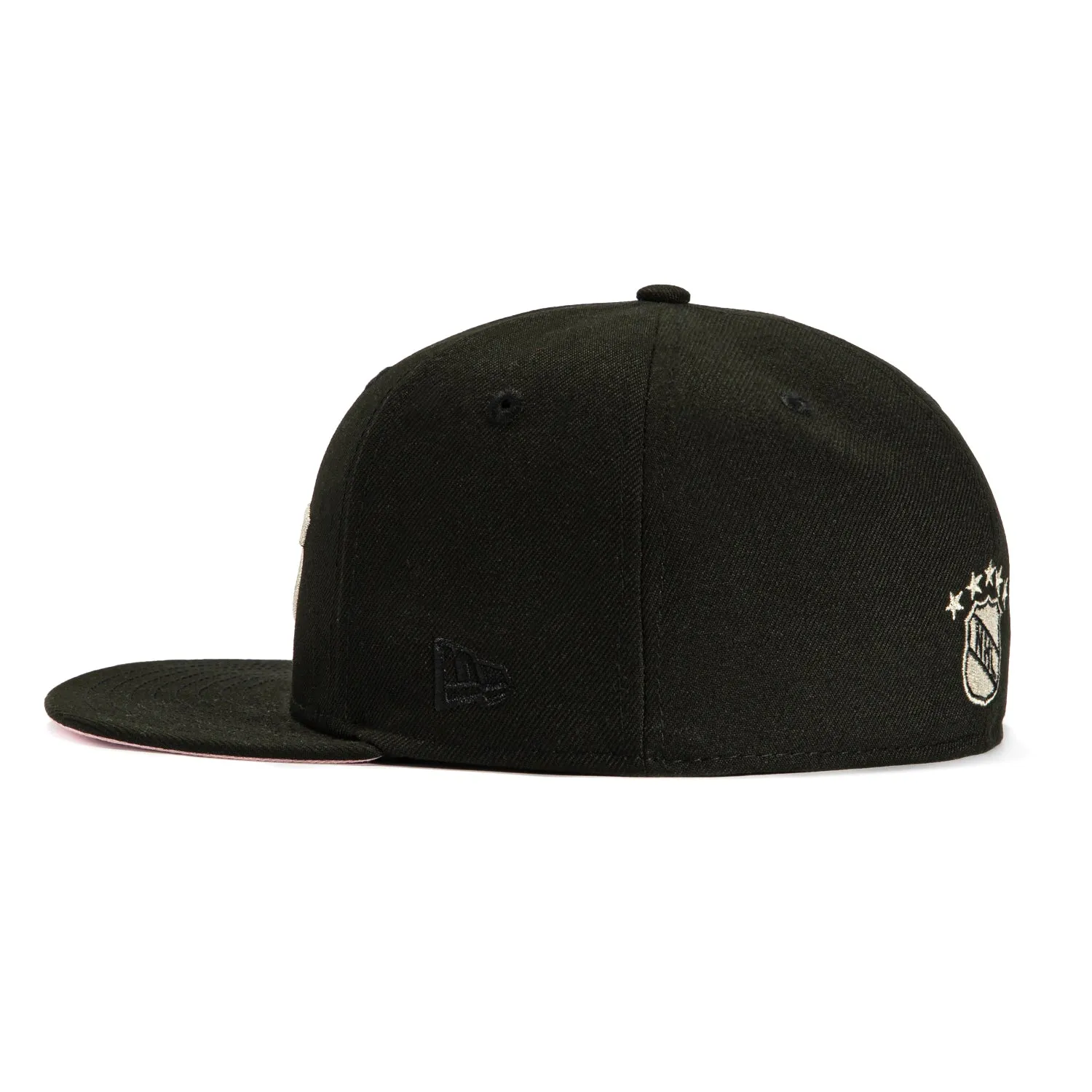 New Era 59Fifty Los Angeles Kings 40th Anniversary Patch Hat - Black, Metallic Silver